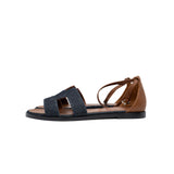 thumbnail santorini sandals in denim size 37