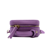 thumbnail Filigree Purple Caviar Leather Vertical Vanity Case GHW Seri 29 - L'UXE LINK