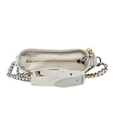 thumbnail Small Gabrielle In White Calfskin Hobo Bag Multicolor Hardware Seri 25 - L'UXE LINK