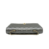 thumbnail flap bag grey with pearl seri 23 - L'UXE LINK