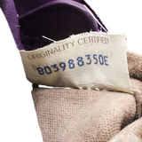 thumbnail shoulder flap bag leather purple - L'UXE LINK