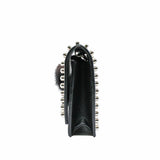 thumbnail Karlito Wallet On Chain Bag Leather With Fur Black PHW