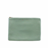 thumbnail zippy  clutch leather blue ghw - L'UXE LINK