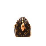 thumbnail new speedy 25 in monogram white fabric strap 2023 - L'UXE LINK