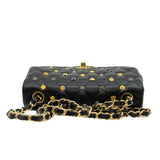 thumbnail limited mini cf in lambskin black ghw seri 26