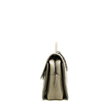 thumbnail Timeless In Grey Lambskin Leather Flap Bag PHW Seri 18 - L'UXE LINK