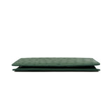 thumbnail Brazza Green Ostrich Leather Long Wallet PHW With Stamp - L'UXE LINK