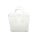 thumbnail Micro Luggage In White Calfskin PHW - L'UXE LINK