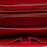 thumbnail medium classic box in gloss leather red ghw - L'UXE LINK