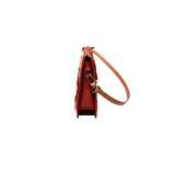 thumbnail floral pochette in monogram pantent orange ghw