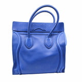 thumbnail Luggage  mini leather blue ghw - L'UXE LINK