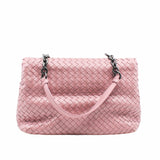 thumbnail CROSSBODY BAG OLIMPIA LEATHER rose pink - L'UXE LINK