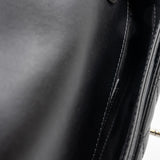 thumbnail belt bag in black lambskin phw