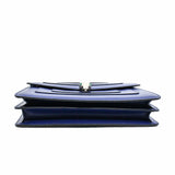thumbnail SERPENTI DOUBLE FLAP CHAIN BAG DARK BLUE GHW - L'UXE LINK