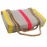 thumbnail Sweet Charity Shoulder Bag Patent Leather mix color ghw - L'UXE LINK