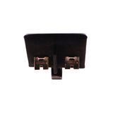 thumbnail Eileen In Black And Rose Gold Plated Metal Earrings - L'UXE LINK