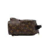 thumbnail Mini Palm Springs Backpack In Monogram Leather With Double Straps GHW - L'UXE LINK