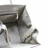 thumbnail Luggage Bag Medium Smooth Leather   grey - L'UXE LINK