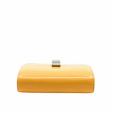 thumbnail celine box medium shiny surface cow leather yellow PHW - L'UXE LINK