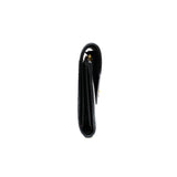 thumbnail Victorine Wallet in leather black ghw - L'UXE LINK