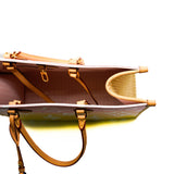 thumbnail onthego GM limited edition pink/yellow with bag charm ghw