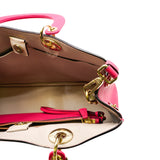 thumbnail Medium Diorissimo In Pink Calfskin Leather Shopper Handbag GHW - L'UXE LINK