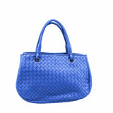 thumbnail Top Handle Bag blue electric Antique Brass Hardware - L'UXE LINK