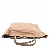 thumbnail Garavani Rockstud Tote Leather Beige - L'UXE LINK