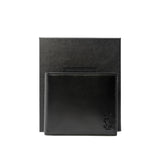 thumbnail Tiny Cassandre East/West Black Leather Wallet - L'UXE LINK