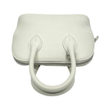 thumbnail Mini Bolide Evercolor Leather In 01 White/Lime U Stamp PHW - L'UXE LINK