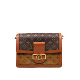 thumbnail Dauphine MM Bag In Reverse Canvas - L'UXE LINK