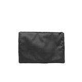thumbnail Bambi Print Black Medium Textured Coated Canvas Cosmetic Pouch GHW - L'UXE LINK