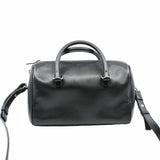 thumbnail Classic Baby Duffel Bag Leather Black phw - L'UXE LINK