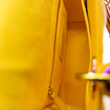 thumbnail medium lady in lambskin yellow/pink phw 2022