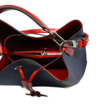 thumbnail epi neonoe handbag blue and red - L'UXE LINK