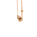 thumbnail constance diamond necklace in 18k rg #22K207430 - L'UXE LINK