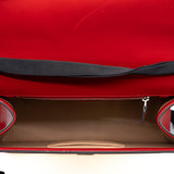 thumbnail Dionysus Bamboo handle limited badge tote in snake/leather red ghw - L'UXE LINK