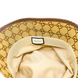 thumbnail Small GG Canvas In Beige/Brown Bucket Hat 57cm - L'UXE LINK