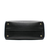 thumbnail Large Dior Addict In Black/Pink Leather Shopper Tote Bag Pink/SHW - L'UXE LINK