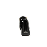 thumbnail Medium Classic Chevron In Black Lambskin Quilted Double Flap Black GHW Seri 26 - L'UXE LINK