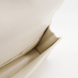 thumbnail Le Soleil Tarot In White Lambskin Leather Pouch Clutch GHW - L'UXE LINK