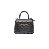 thumbnail 24K mini coco handle with chain in caviar black rghw #NA10XXXX