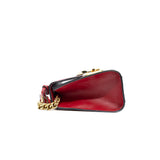 thumbnail Small GG Padlock Shoulder Bag Red GHW - L'UXE LINK