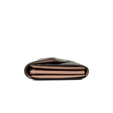 thumbnail Sarah Wallet Monogram Canvas Rose Ballerine GHW - L'UXE LINK