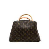thumbnail Montaigne MM Monogram Canvas GHW with Strap - L'UXE LINK
