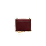 thumbnail mini verrou chain bag wine red goat leather ghw D stamp
