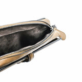 thumbnail Intrecciato Napa Camera Shoulder Bag dark grey - L'UXE LINK