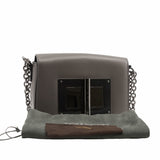 thumbnail Natalia Chain Shoulder Bagg Leather Black phw - L'UXE LINK