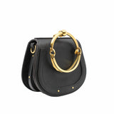 thumbnail Nile Crossbody Bag Small Leather Black GHW - L'UXE LINK