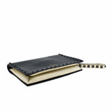 thumbnail hangbag balck and white with rivet phw - L'UXE LINK